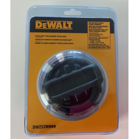 Dewalt Other - DEWALT DWZSTH999 QuickLoad Replacement Spool Head for String Trimmers Black NEW